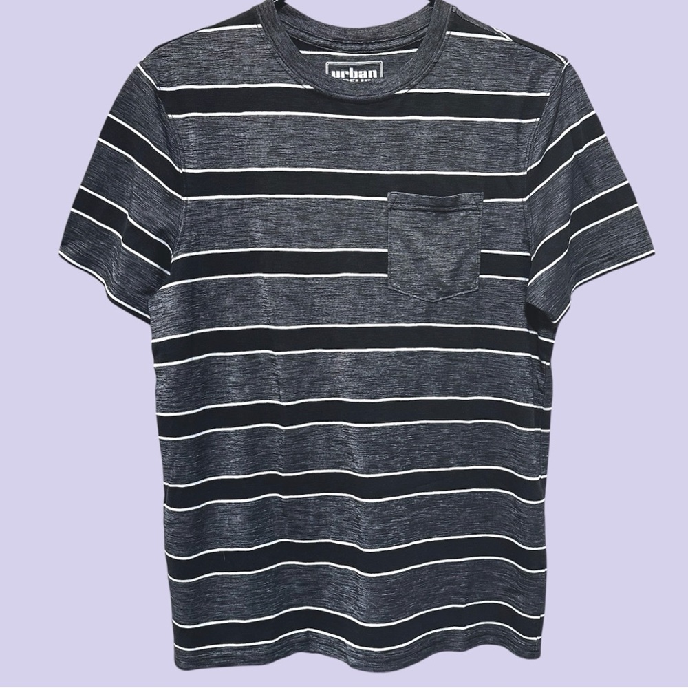 Striped pocket tee